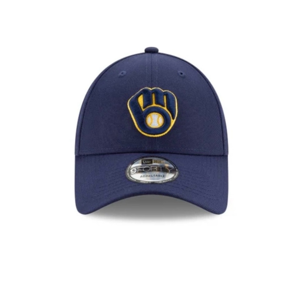 NWT New Era 9Forty Milwaukee Brewers MLB Baseball Hat Cap Stitched 80s Look